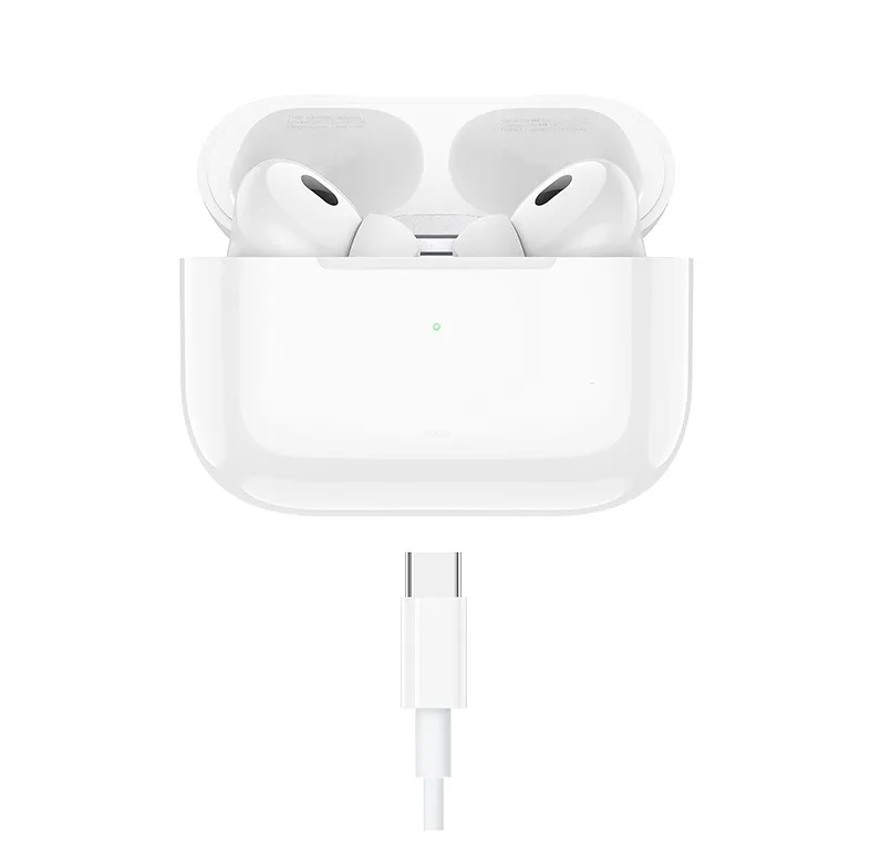 Hoco EW77 TWS Wireless Earbuds Bluetooth 5.4 In-Ear Headphones with Charging Case – Black