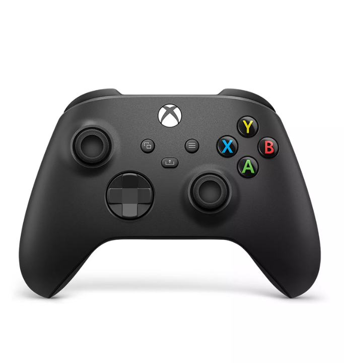 Xbox Wireless Controller Carbon Black for Xbox Series X|S, Xbox One, Windows PC, Android & iOS – Microsoft