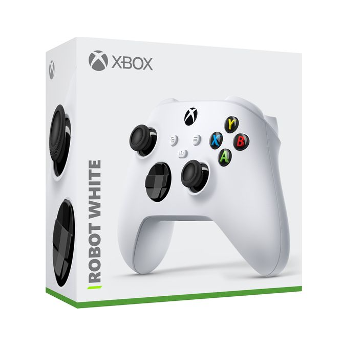 Xbox Wireless Controller Robot White for Xbox Series X|S, Xbox One, Windows PC, Android & iOS – Microsoft
