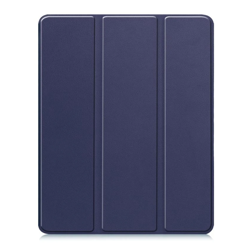 iPad Air 2024/2025 Case Blue. 3 Fold Smart Leather TPU Cover with Auto Sleep/Wake & Stand