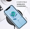 iPhone 11 Phone case. Soft, flexible liquid silicone protective cover. Light blue