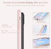 iPhone 11 Phone case. Soft, flexible liquid silicone protective cover. Pink.