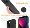 iPhone 14 PRO phone case anti drop anti slip shockproof dotted black