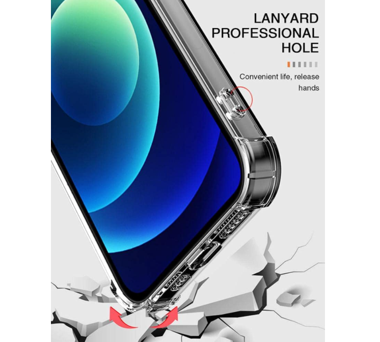 iPhone 15 Phone case Air cushion armor anti-shock