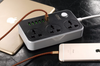 LDNIO 2m power strip. Ireland, UK, US, Asia, AU. 3 Power sockets. 6 USB max 3.4a with Auto identify. Anti static power socket and Extension lead.