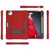 Case for iPad Air 4-2020/21/22 10.9 inch iPad Pro 2018/20/21/22 11 inch Hard Case Survivor shockproof anti drop armor anti-shock with stand red