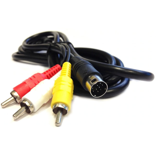 Composite RCA AV Cable Sega Mega Drive 2 compatible TV display cable lead