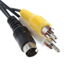 Composite RCA AV Cable Sega Mega Drive 1 Sega Master System 1 compatible TV display cable lead