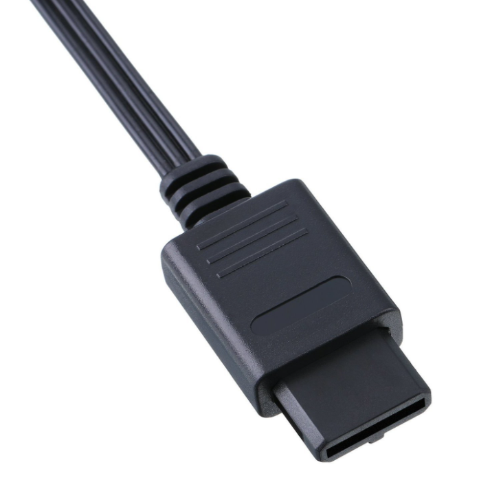Composite RCA AV Nintendo SNES N64 GameCube compatible TV display cable lead