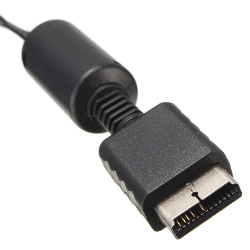 Composite RCA AV PlayStation 1/2/3 compatible TV display cable lead PS1 PS2 PS3