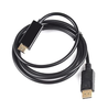 4K DisplayPort DP male to HDMI male cable 1.5m black