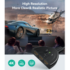 4K HDMI Switch, Gold Plated 3 Port HDMI Switcher Splitter, 3 in 1 out, 4K @30HZ