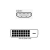HDMI to DVI-D 24+1 cable 1.8m HD 1080P Bi-directional gold plated 5 Gbps