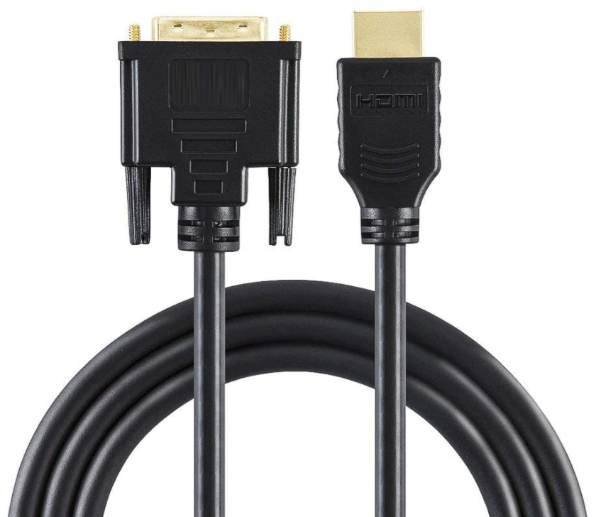 HDMI to DVI-D 24+1 cable 1.8m HD 1080P Bi-directional gold plated 5 Gbps