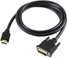 HDMI to DVI-D 24+1 cable 1.8m HD 1080P Bi-directional gold plated 5 Gbps