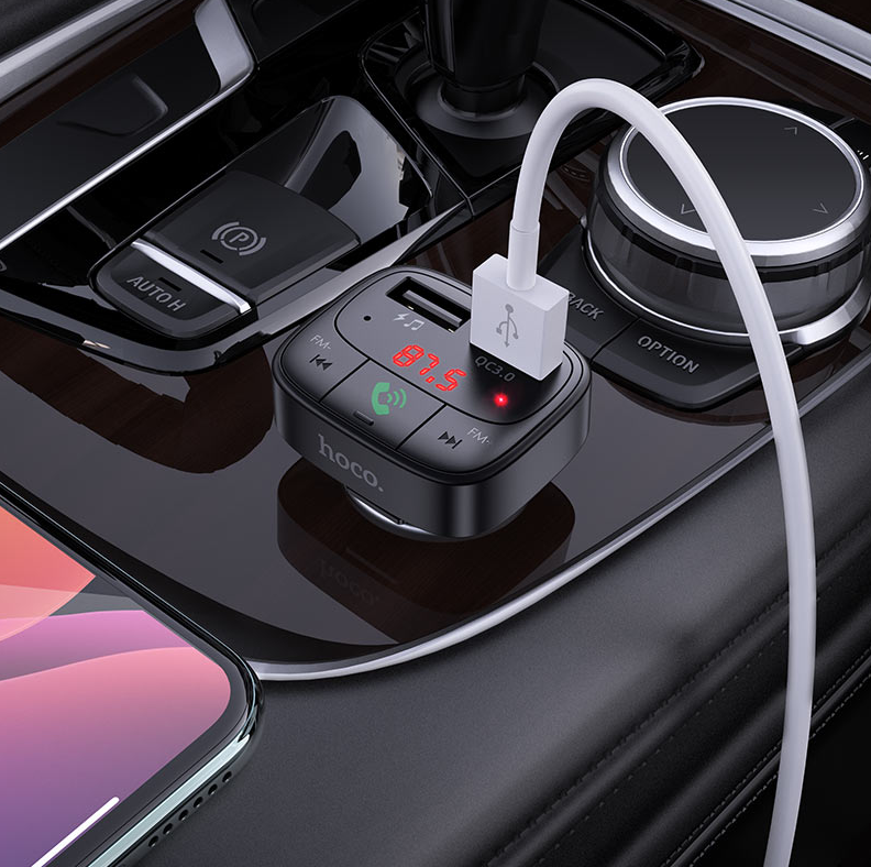 Hoco E59 Wireless Bluetooth FM Transmitter MP3 Player TF Car Kit Charger