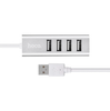 Hoco USB A To 4 Port USB 2.0 Hub Black compatibility PC or MAC, PlayStation 4
