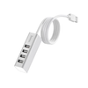 Hoco USB A To 4 Port USB 2.0 Hub Black compatibility PC or MAC, PlayStation 4