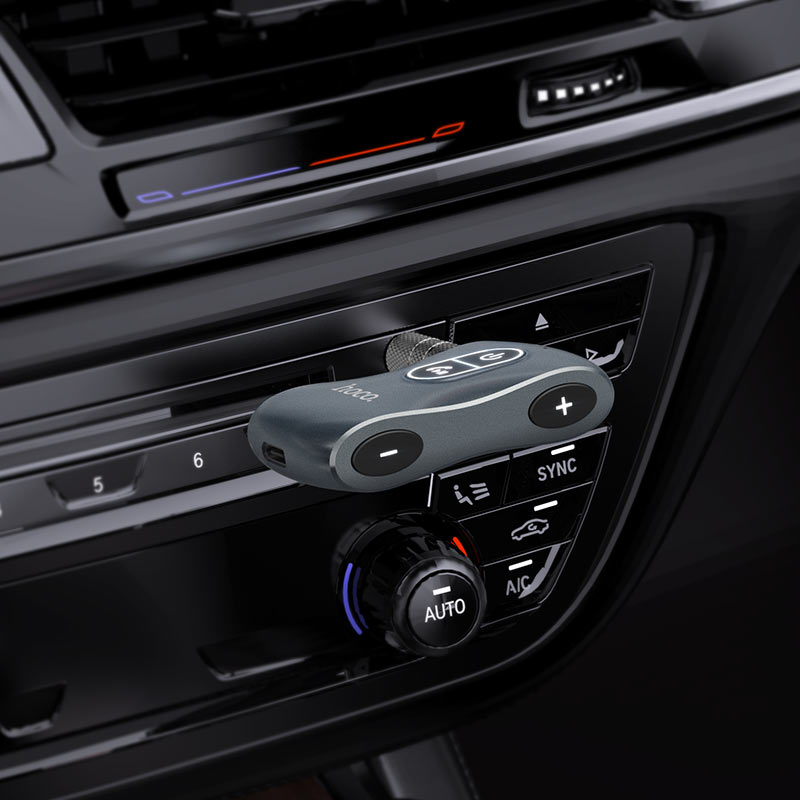 Hoco E65 Wireless Bluetooth FM Transmitter MP3 Player TF Car Kit Aux c –