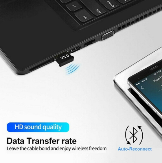 Bluetooth Dongle CSR V5.0 Universal USB Dongle Adapter Bluetooth adapter for pc or laptop