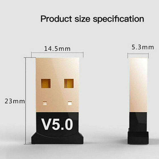 Bluetooth Dongle CSR V5.0 Universal USB Dongle Adapter Bluetooth adapter for pc or laptop