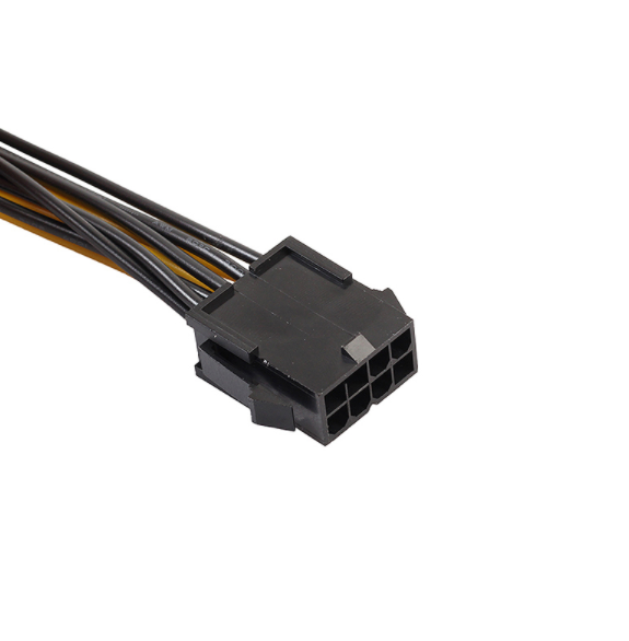 Pack of 2 CPU 8Pin to Graphics Video Card Double PCI-E 8Pin (6Pin+2Pin) Power Supply Cable