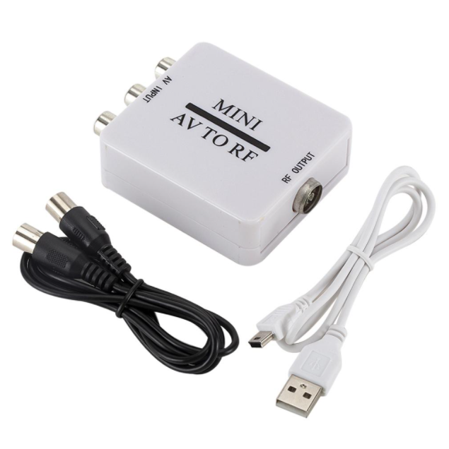 RCA CVSB AV To RF Coaxial Adapter Video Audio