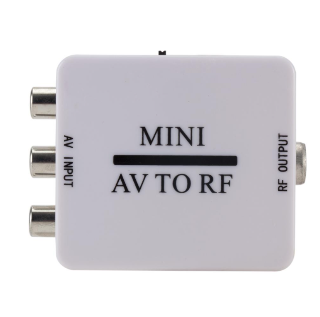 RCA CVSB AV To RF Coaxial Adapter Video Audio