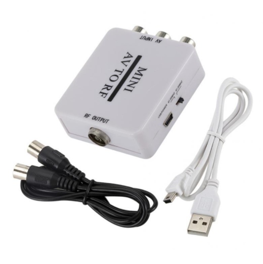 RCA CVSB AV To RF Coaxial Adapter Video Audio