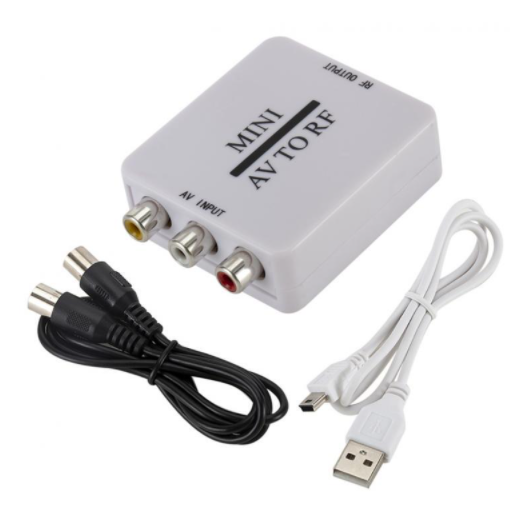 RCA CVSB AV To RF Coaxial Adapter Video Audio