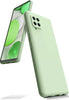 Samsung A42 5G phone case Soft Flexible Rubber Protective Cover green liquid silicone