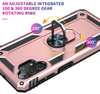 Samsung A04s phone case rose gold ring armor anti drop shockproof rugged protective