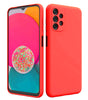 Samsung A13 4G 5G / A04s 5G phone case Soft Flexible Rubber Protective Cover red liquid silicone