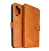 Samsung A13 4G 5G / A04s 5G phone case wallet cover flip anti drop anti slip shockproof brown cover