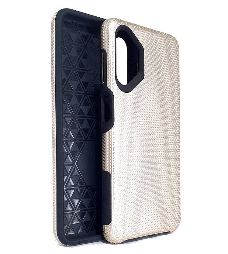 Samsung A13 4G 5G / A04s 5G phone case anti drop anti slip shockproof rugged dotted gold