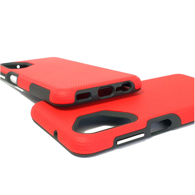 Samsung A13 4G 5G / A04s 5G phone case anti drop anti slip shockproof rugged dotted red