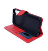 Samsung A14 4G 5G phone case wallet cover flip anti drop anti slip shockproof red