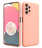 Samsung A23 4G 5G phone case Soft Flexible Rubber Protective Cover pink liquid silicone