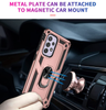 Samsung A33 5G phone case rose gold ring armor anti drop shockproof rugged protective