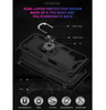 Samsung A34 5G phone case Black ring armor anti drop shockproof rugged protective
