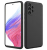Samsung A53 5G phone case Soft Flexible Rubber Protective Cover black liquid silicone