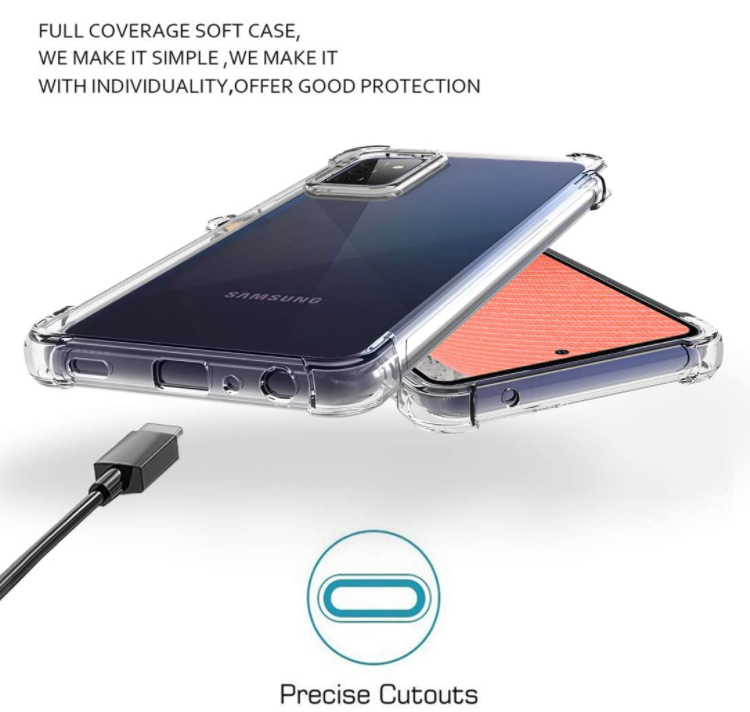 Samsung A72 5G case Air cushion armor anti-shock
