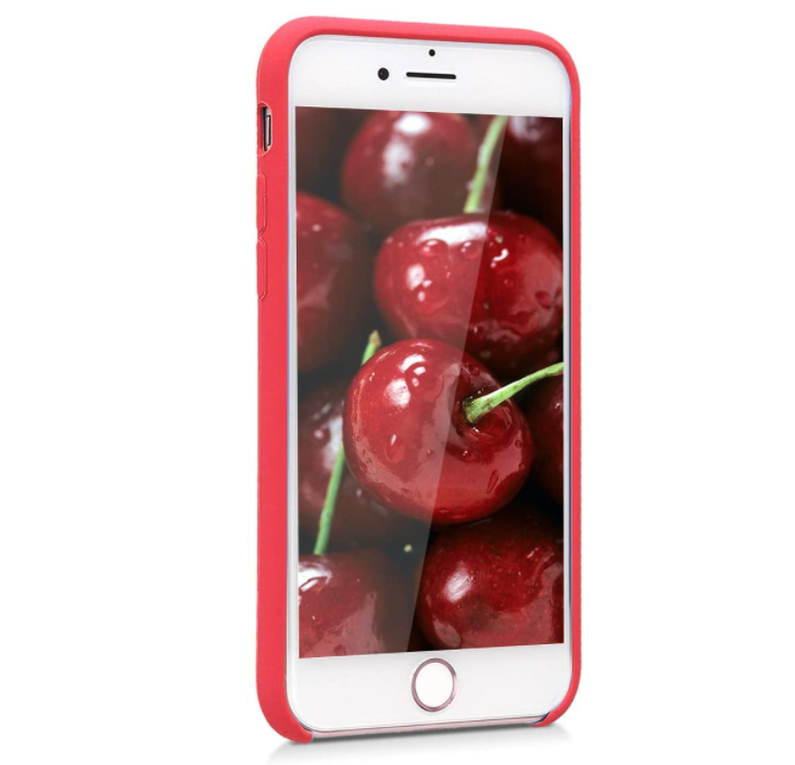 iPhone SE 2022 3rd gen / 7 / 8 / SE (2020) phone case Soft Flexible Rubber Protective Cover red