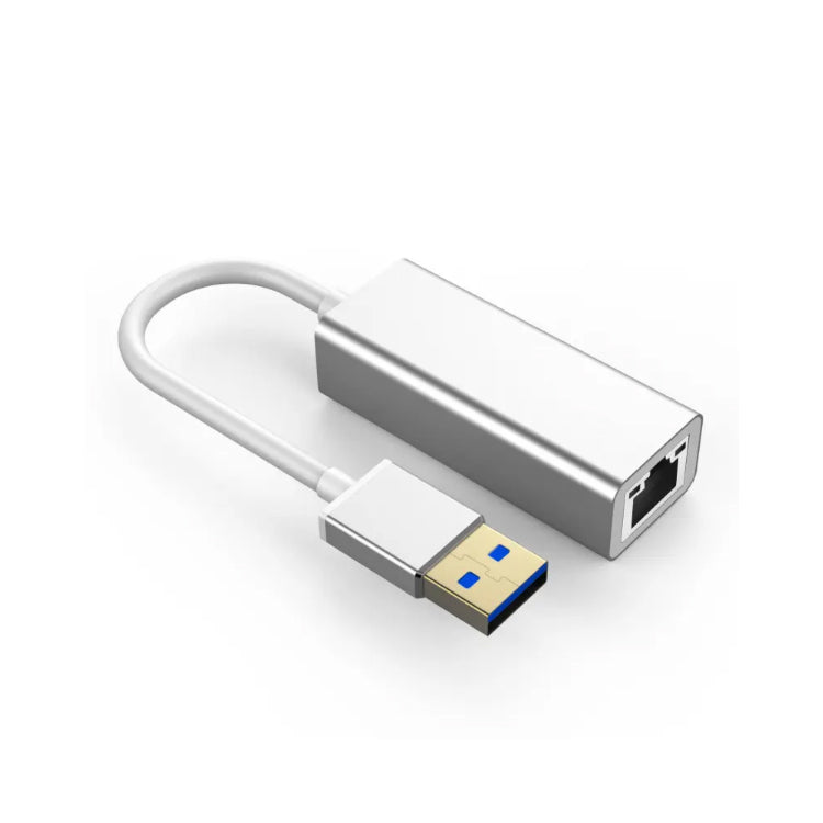 USB 3 to Rj45 Lan Ethernet adapter 1000 Mbps Aluminium compatibility laptop PC  Windows Macbook Android