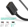 Ugreen 4K 3D HDMI Extension Cable 1m