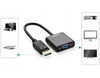 Ugreen DisplayPort to VGA converter adapter Black cable