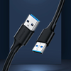 Ugreen USB to USB cable USB 2.0 (male) - USB 2.0 (male) cable 1.5 m black