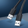 Ugreen USB to USB cable USB 2.0 (male) - USB 2.0 (male) cable 1.5 m black