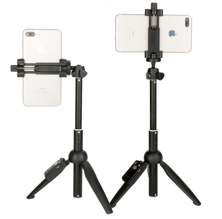 Wireless Selfie Stick 360 Tripod Monopod with Bluetooth Remote Shutter Universal for iPhone Android Smartphones