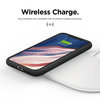 iPhone 11 Phone case. Soft, flexible liquid silicone protective cover. Black